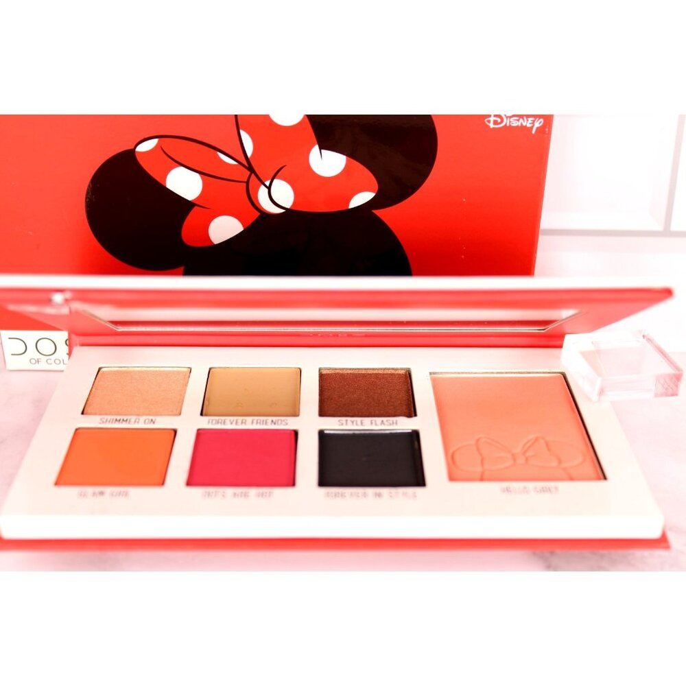 Dose Of Colors X Disney Minnie Mouse Eyeshadow Palette Blush Limited Edition NEW